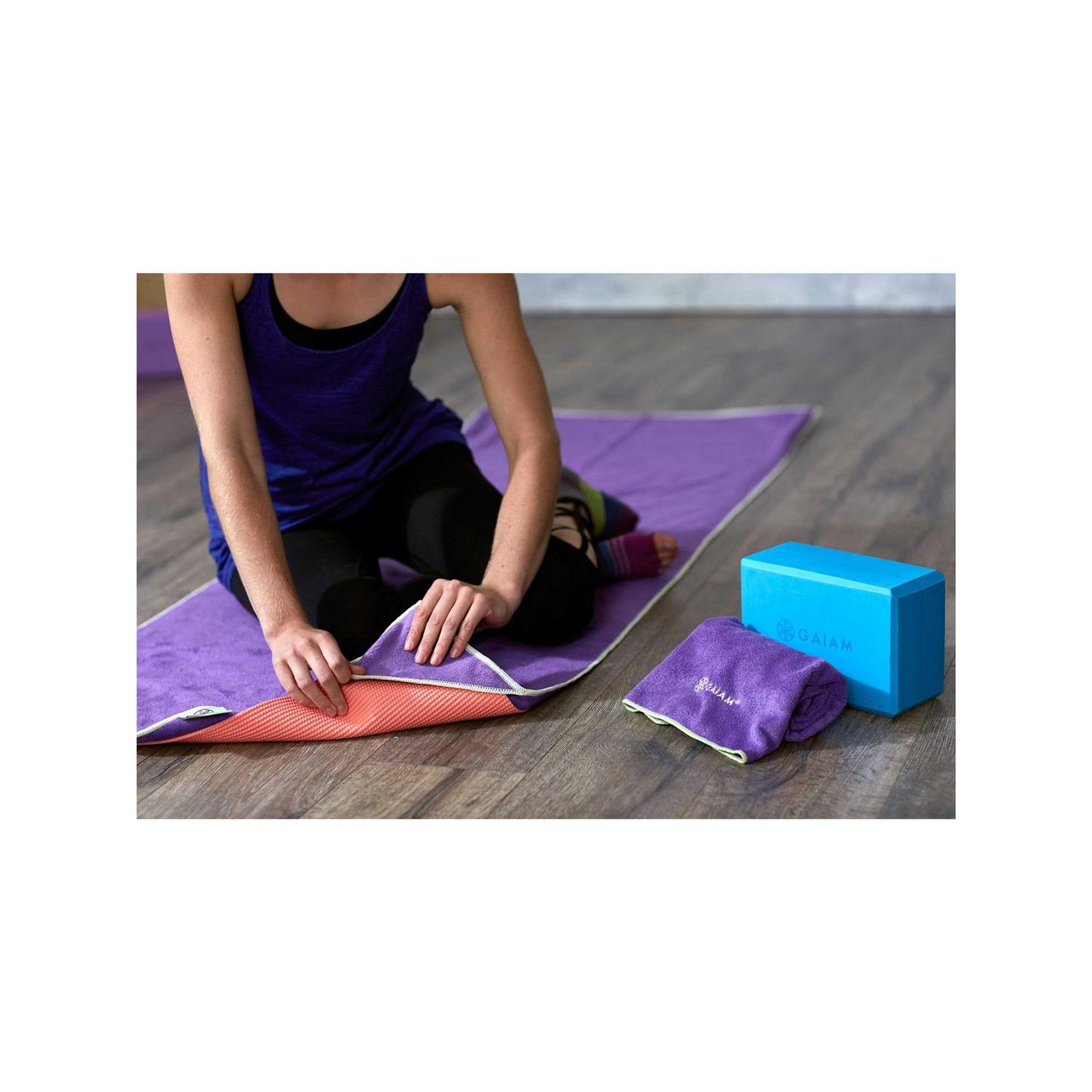 Gaiam Yoga Mat Towel - Image 3