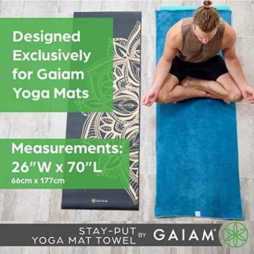 Gaiam Yoga Mat Towel - Image 5