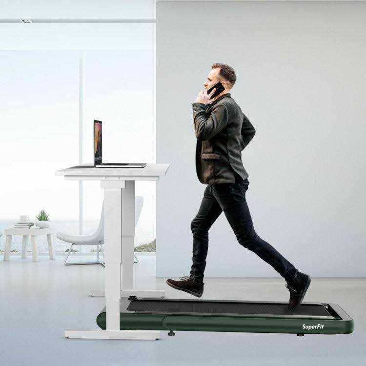 Costway 4.75HP 2 In 1 Folding Treadmill with Remote APP Control - Image 5