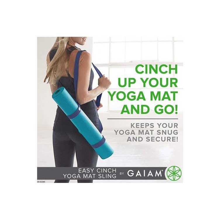 Gaiam Easy Cinch Yoga Mat Sling - Image 3