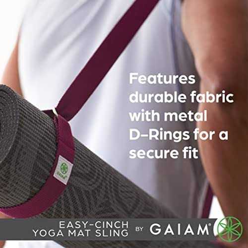Gaiam Easy Cinch Yoga Mat Sling - Image 3