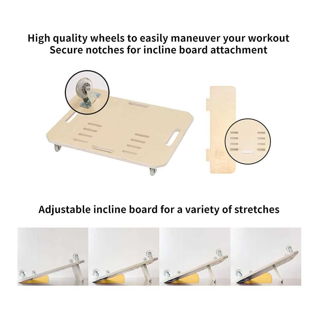 FITIS Home Pilates Reformer Edit Portable Reformer Alternative for Full Pilates Workouts and Exercises at Home with Resistance Bands - Image 4