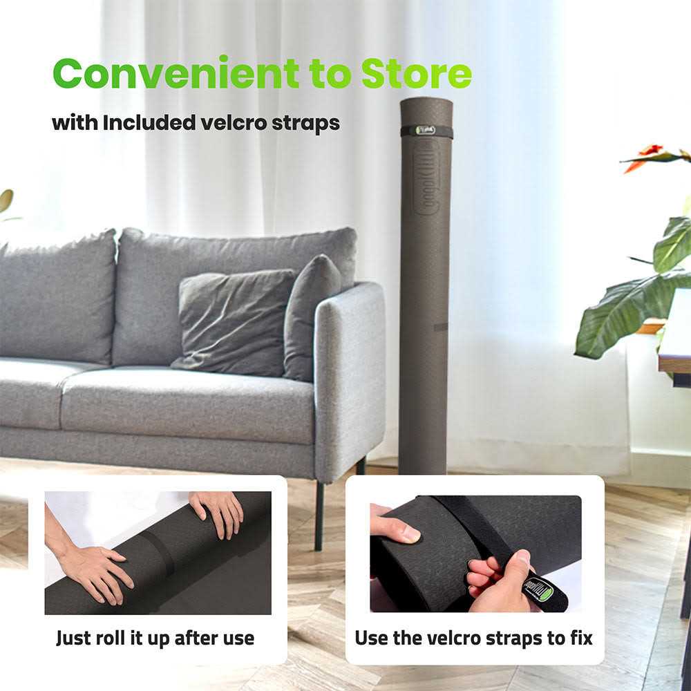 Gogokiwi Yoga Mat Extra Wide Mat for Women Men - Image 4