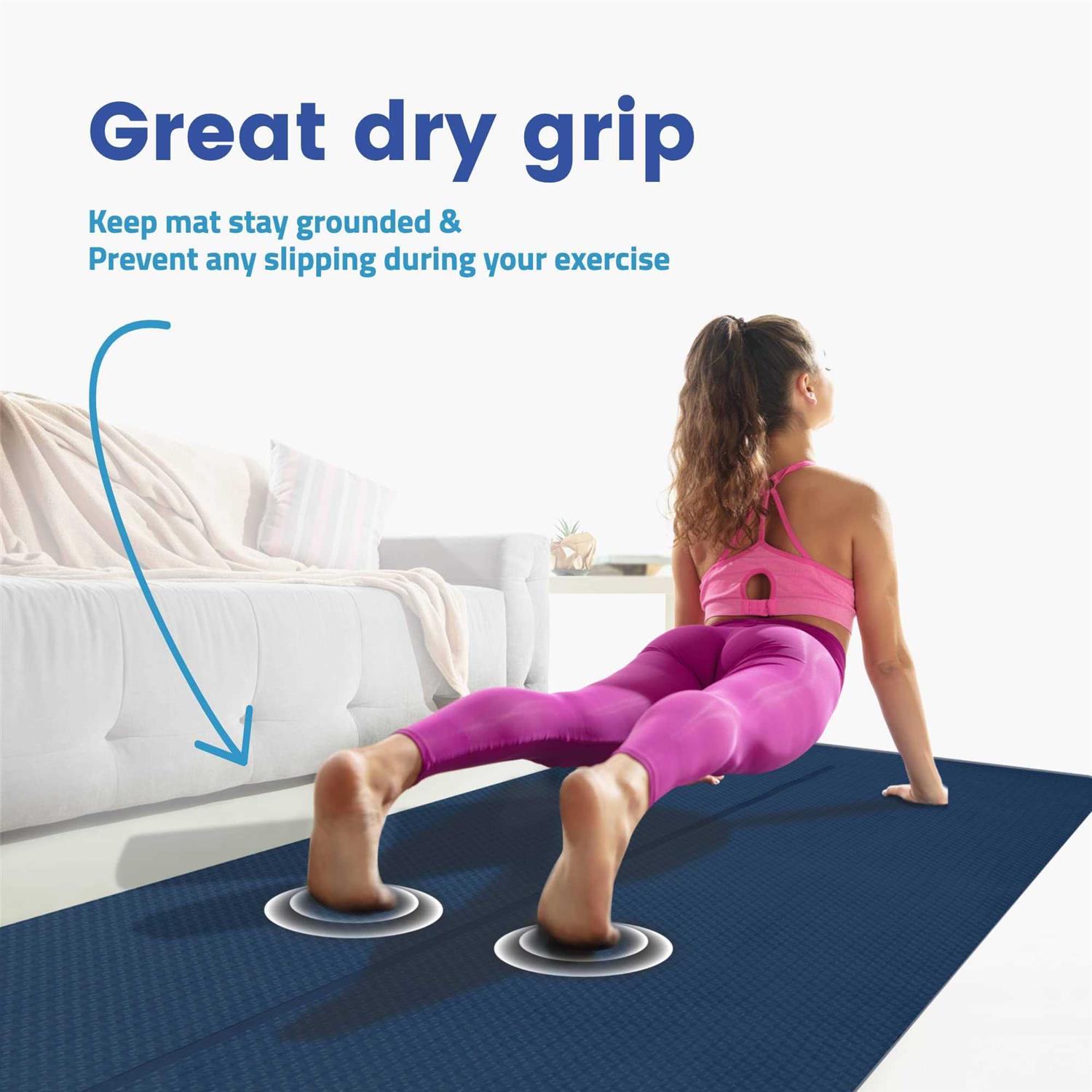 Gogokiwi Yoga Mat Extra Wide Mat for Women Men - Image 3