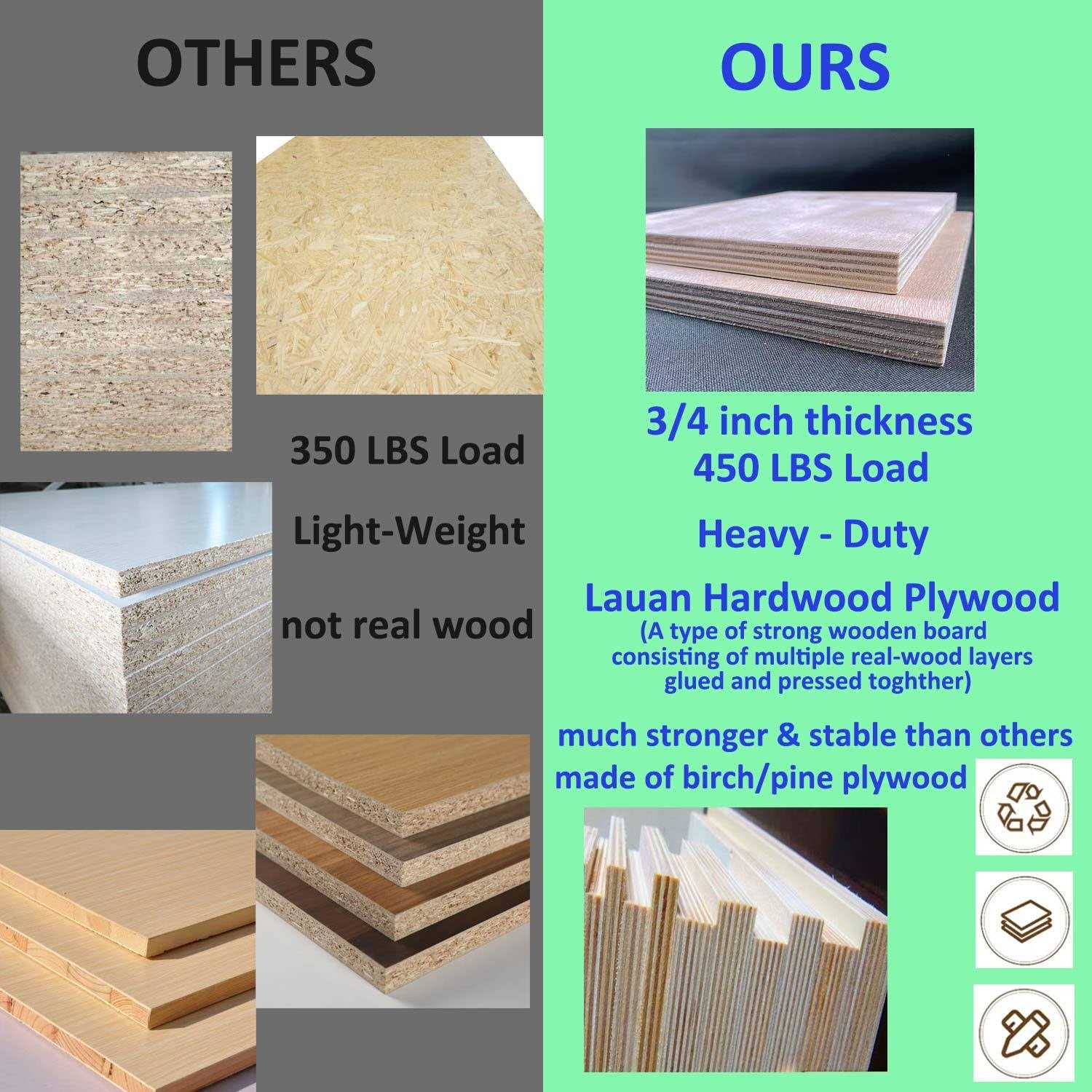 RoyalArt Slant Board for Calf Stretching Squats Calf Stretcher Incline Stretch Adjustable Wooden Wedge Footrest Professional for Knees Ankle Heel Feet Leg - Image 4