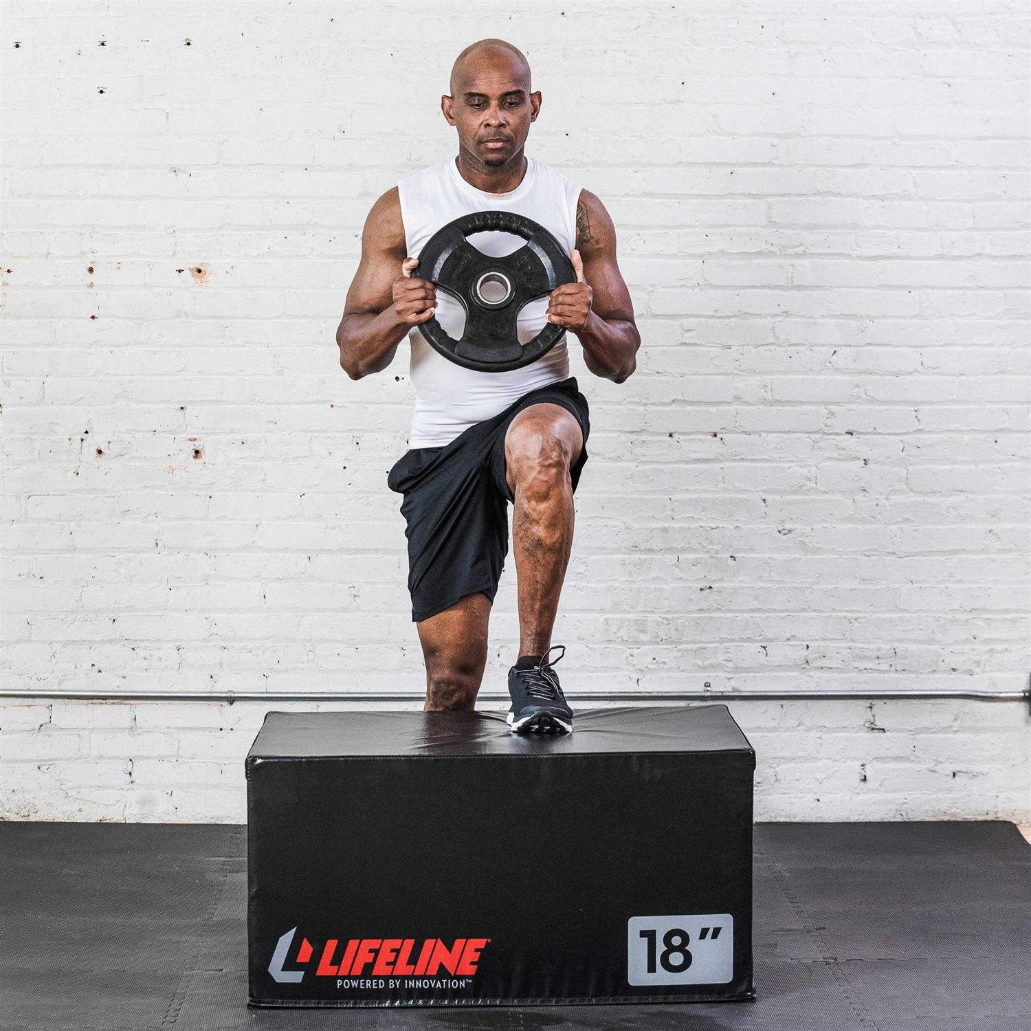 Lifeline Olympic Rubber Grip Plate - Image 4