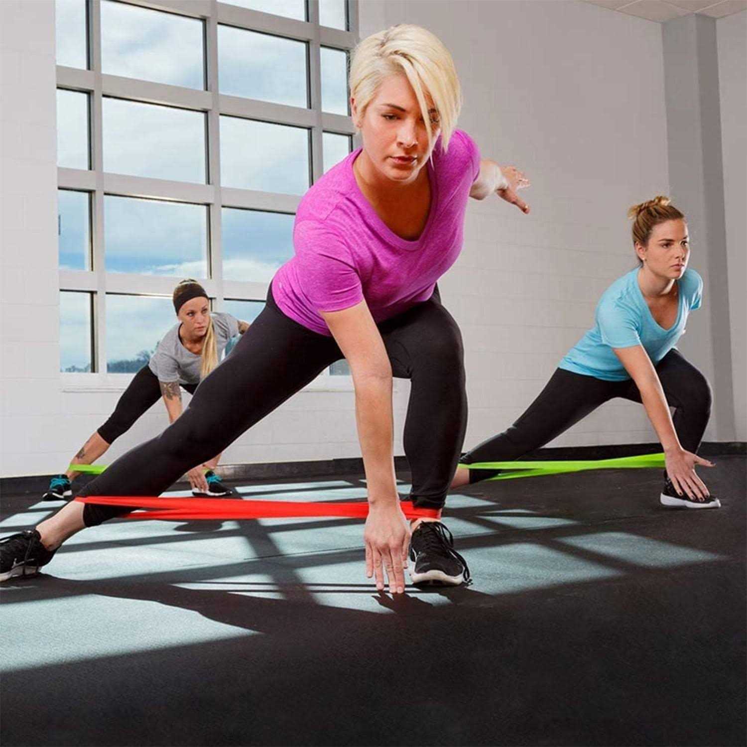 Power Systems Versa Loop Resistance Training Bands for Exercise - Image 4